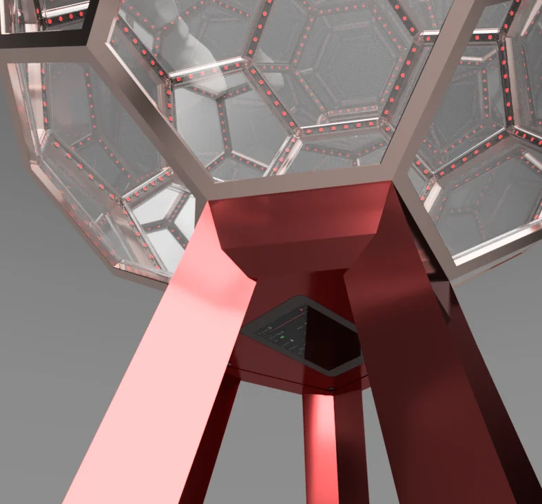 IcosaLED – Konstruktionsdetail