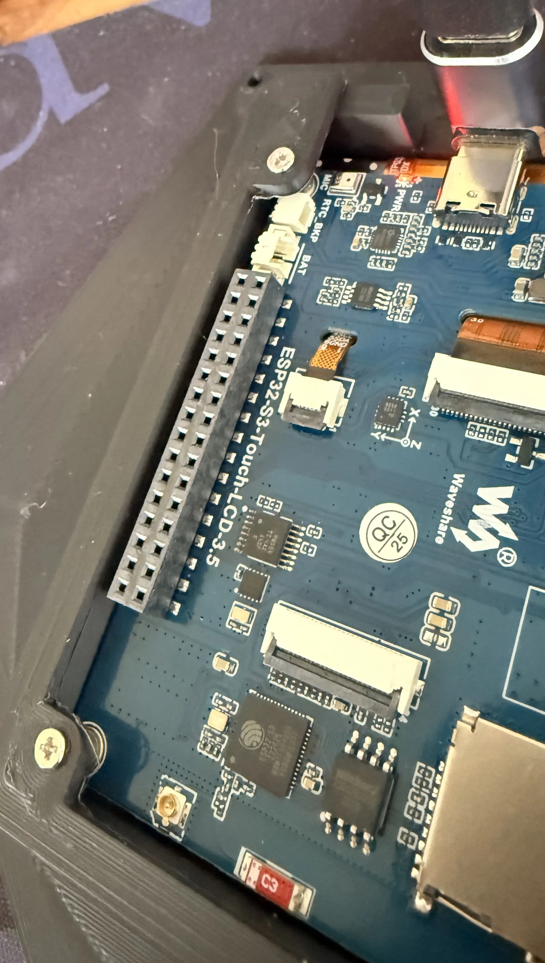 IcosaLED – Waveshare ESP32-S3-Touch-LCD-3.5 Board