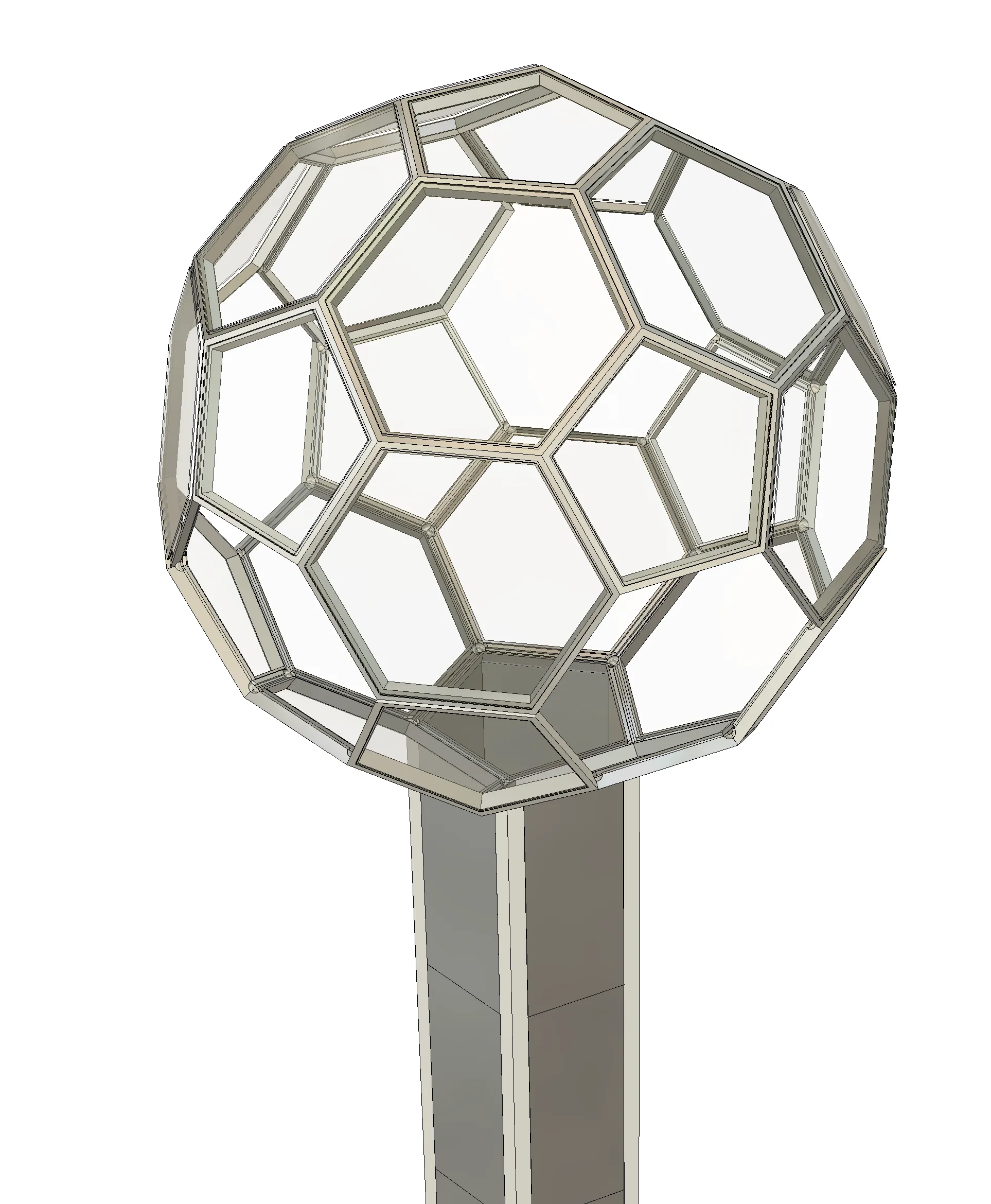 IcosaLED – Erster Entwurf und Skizze